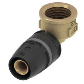 Уголок TECElogo-Push 16 x Rp 1/2" соединительный с внутренней резьбой, латунь 8610202