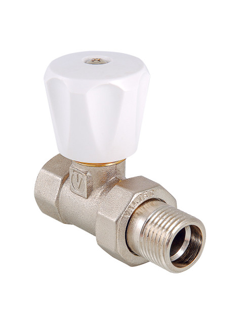 Клапан ручной 3/4' прямой компактный для радиаторов Valtec VT.008.LN.05	