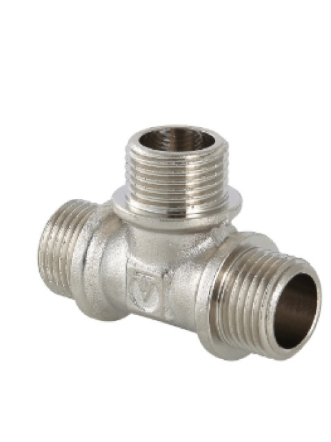 Тройник Valtec 1/2" НР равнопроходной VTr.131.N.0004