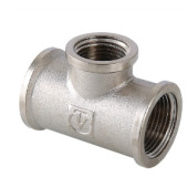 Тройник переходной Valtec 3/4" х 1/2" х 3/4"ВВВ VTr.750.N.0504