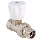 Клапан регулирующий Valtec прямой 3/4" для радиатора VT.008.LN.05