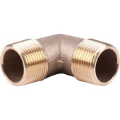 Угольник 90° 3/4"НР-НР бронзовый, Viega 317980