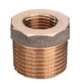 Футорка редукционная 1 1/2"х1 1/4"НР-ВР бронзовая, Viega 267704