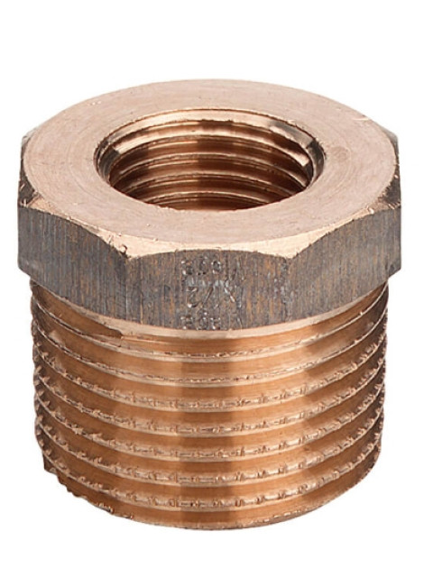 Футорка редукционная 1"х1/2" НР-ВР Viega бронза 266486