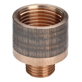 Переходник 3/4"х1/2" ВР-НР круглый редукционный Viega, бронза 441142