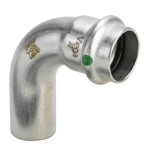 Отвод 90° 18мм ВН Viega Sanpress Inox модель 2316.1, 435714