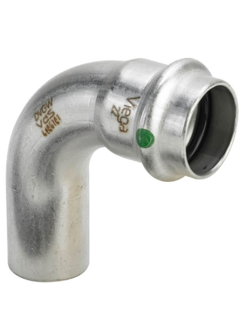 Отвод 90° 18мм ВН Viega Sanpress Inox модель 2316.1, 435714