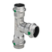 Тройник 18 х 15 х 18 мм Viega Sanpress Inox с SC‑Contur 435929