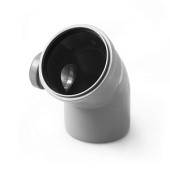 Отвод с выходом левый РР 110x50/45, Pro Aqua Comfort 10010545L