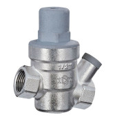 Редуктор давления мембранный 1/2" Kromwell с отв. под манометр KW.PR620004