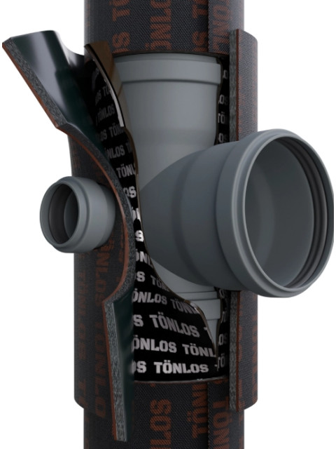 Шумоизоляции канализационных труб Pipe Premium TONLOS 4640107333708-2