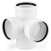 Крестовина (двухплоскостная)110*110*110/87° Sinikon КОМФОРТ 512041.K