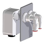 Комплект для подключения двух стиральных машин HL 4000.2