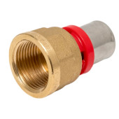 Соединитель прямой 20(пресс) х 3/4" ВР(г) Tiemme 1650033