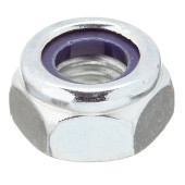 Гайка оцинкованная DIN 985 М10 самоконтрящаяся Стройбат 2732108/016121