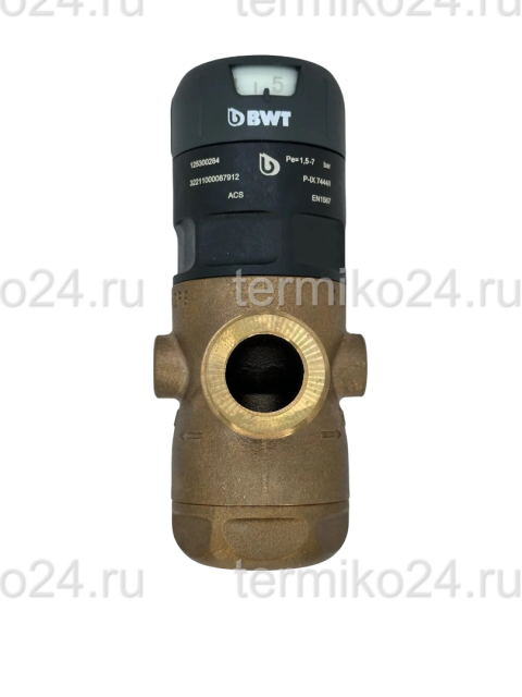 Редуктор давления BWT D1 Red 3/4" мембранный для ХВС/ГВС, бронза 125300284-2