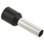 Наконечник-гильза 12мм х 6кв.мм НШвИ черный (100 шт) Navigator 71099 