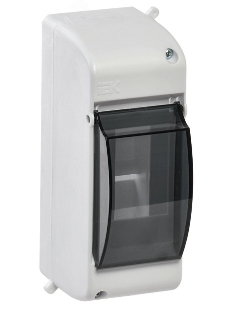 Корпус ОП КМПн 2/2 на 2 модуля IP30 белый, IEK MKP42-N-02-30-20
