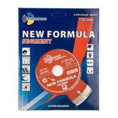 Диск алмазный отрезной Сегментный New Formula (150х22.23 мм) TRIO-DIAMOND S203