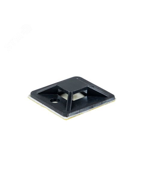EKF Площадка самоклеящаяся (20х20 мм) черная (100 шт) plc-20x20-b