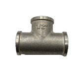 Тройник ВВВ 1/2" 1/2" 1/2" равнопроходной, латунь TIN ELSEN EBF07.12T