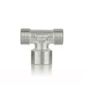 Тройник НВН 1/2" 1/2" 1/2" равнопроходной, латунь TIN ELSEN EBF09.12T