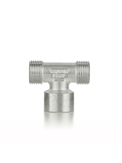 Тройник НВН 1/2" 1/2" 1/2" равнопроходной, латунь TIN ELSEN EBF09.12T