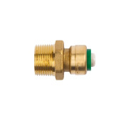 Соединитель 3/4"x16 мм НР Push латунь, Arrowhead 454113