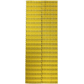 Onka Маркировка кабеля "C" желтый (4,0…6,0 мм.кв.) 9960 (уп. 400шт) on1150121