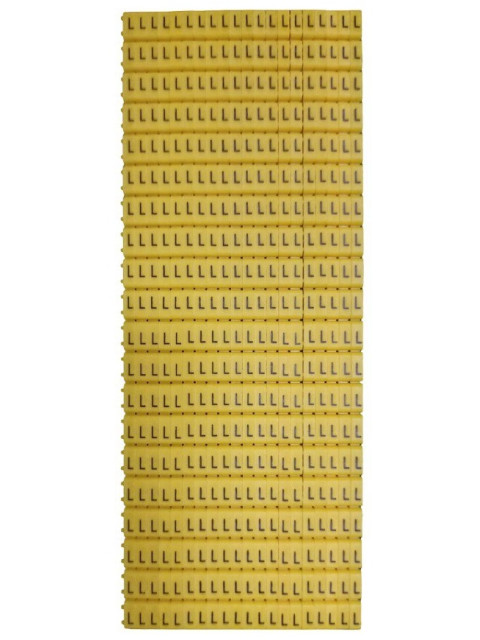 Onka Маркировка кабеля "L" желтый (1,5…2,5 мм.кв.) 9925 (уп. 400шт) on1150086