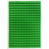 Onka Маркировка кабеля "5" зеленый (1,5…2,5 мм.кв.) 9899 (уп. 400шт) on1150060