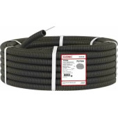 Труба гофрированная ПНД 16мм лёгкая с протяжкой черная 100м, DKC 71716 