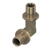 Уголок соединительный 90° TECEflex 16 x 16, латунь 767016