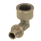 Уголок соединительный TECEflex 16 x Rp 1/2" с внутренней резьбой, латунь 768016