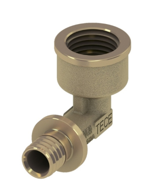 Уголок соединительный TECEflex 20 x Rp 3/4" с внутренней резьбой, латунь 768002