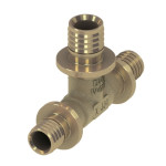 Тройник TECEflex 25x25x20 мм редукционный, латунь 760528