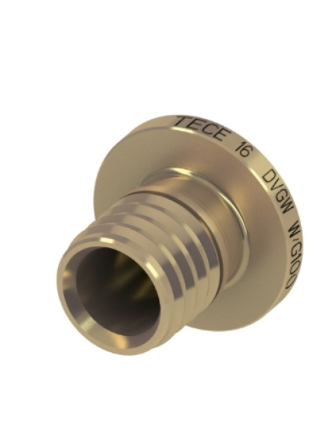 Заглушка 16 TECEflex, латунь 765116