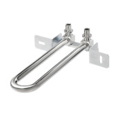 Монтажный узел TECEspring AX для подключения радиаторов, настенный, никелированный 16 x 15 мм Cu 714905S