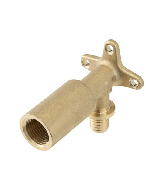 Уголок TECEspring AX 16 x Rp 1/2 с настенным креплением удлиненный 768502S