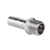 Вставка резьбовая Valtec 15 х 1/2" НР нержавеющая сталь VTi.906.I.001504