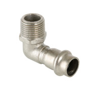 Угольник Valtec 15 х 1/2" НР нержавеющая сталь VTi.953.I.001504