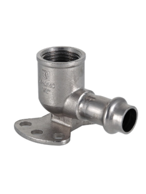 Водорозетка Valtec 15 мм х 1/2" нержавеющая сталь VTi.954.I.001504