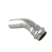 Угольник 45° Valtec (раструб–труба) 15 х 15 мм нержавеющая сталь VTi.958.I.001515