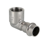 Угольник Valtec 15 х 1/2" ВР нержавеющая сталь VTi.952.I.001504