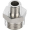Ниппель редукционный Stout 1"x1/2" НР/НР никелированный SFT-0004-000112