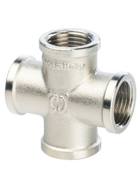 Крестовина Stout ВP 3/4" никелированная SFT-0031-000034