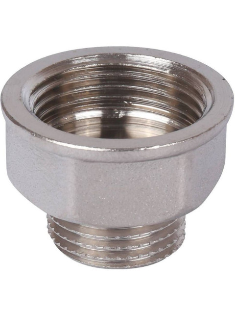 Переходник Stout 1"х1/2" ВР/НР никелированный под ключ SFT-0073-000112