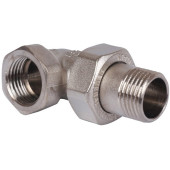 Разъемное угловое соединение (американка) Stout 1/2" ВР/ВН никелированное SFT-0057-000012