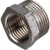 Футорка Stout 1/2"х1/4" НР/ВР никелированная SFT-0029-001214