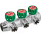 Коллектор регулируемый FAR 1"ВР 3 отвода 1/2"НР FK 3822 112
